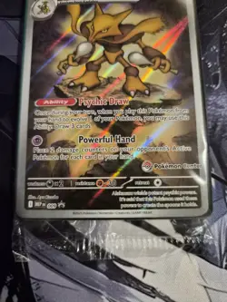 Alakazam ex 009 Pokemon Center Stamped Sealed Promo Mega Evolution - Image 3