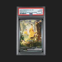 PSA 10 PIKACHU EX 276/217 POKEMON ASCENDED HEROES SPECIAL ILLUSTRATION RARE - Image 1