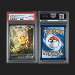 PSA 10 PIKACHU EX 276/217 POKEMON ASCENDED HEROES SPECIAL ILLUSTRATION RARE - Image 3