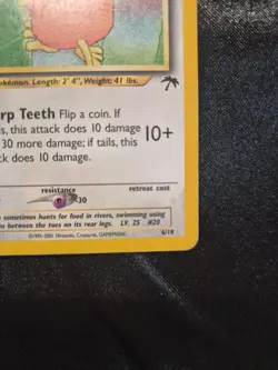 Pokemon Raticate 06/18 Southern Islands Regular - Image 4