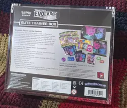 Pokemon TCG Evolving Skies ETB Sealed With Acrylic Case. - Image 2