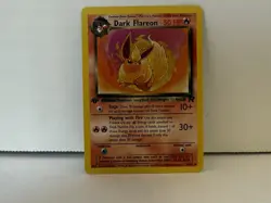 1st Edition Dark Flareon - Pokemon 2000 Rocket #35 - Image 1