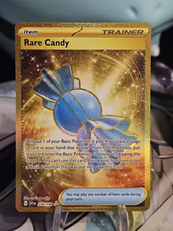 Rare Candy 256/198 Scarlet Violet Hyper Rare Pokemon NM - Image 1