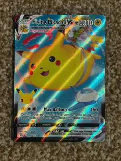 Pokemon Flying Pikachu VMAX - Celebrations - 007/025 NM8 - Image 1