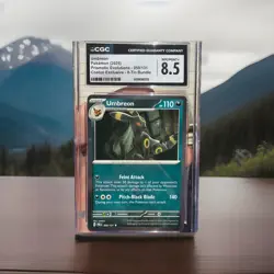 Pokemon Umbreon 059/131 Prismatic Evolutions Rare CGC 8.5 Costco Exclusive Holo - Image 1