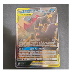The Pokemon Company Pokemon TCG Umbreon & Darkrai GX Holo SM Unified Minds 125/… - Image 1