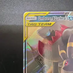 The Pokemon Company Pokemon TCG Umbreon & Darkrai GX Holo SM Unified Minds 125/… - Image 3