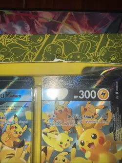 Pokemon Celebrations 25th Pikachu V-U Premium Playmat Collection * See Pictures* - Image 4