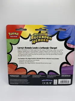 Pokemon TCG Mega Evolution Ascended Heroes Larry’s Komala 2 Pack Blister - Image 2