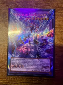 RA05-EN148 Mirrorjade the Iceblade Dragon Extended Art Ultra Rare YuGiOh - Image 1