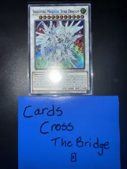 Yugioh! Secret Rare Shooting Majestic Star Dragon DAMA-039 - Image 2