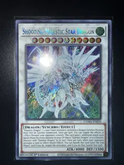 Yugioh! Secret Rare Shooting Majestic Star Dragon DAMA-039 - Image 3