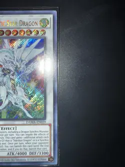 Yugioh! Secret Rare Shooting Majestic Star Dragon DAMA-039 - Image 4
