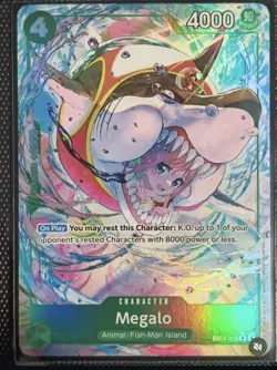 Megalo EB04-018 Alt Art One Piece TCG ENGLISH - Image 1