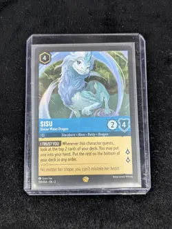 Disney Lorcana TCG Sisu - Divine Water Dragon 159/216 Rise of the Floodborn - Image 1