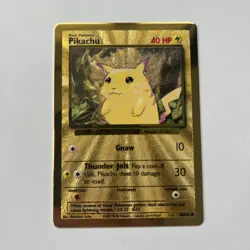 Pikachu - (Celebrations Metal Card) 058/102 Miscellaneous Cards & Products Holo - Image 1