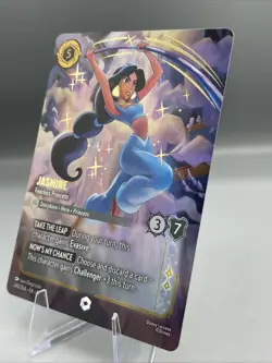 Jasmine Fearless Princess (Enchanted) 240/210 Fabled, Disney Lorcana TCG Card NM - Image 2