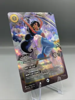 Jasmine Fearless Princess (Enchanted) 240/210 Fabled, Disney Lorcana TCG Card NM - Image 4