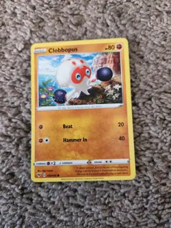 Clobbopus 100/185 (NM, Pokemon Card, Vivid Voltage, Fighting, Reverse Holo) - Image 2