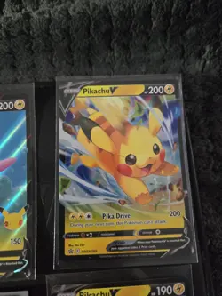 PokÃ©mon TCG Pikachu Card Lot Of 9 2020-2023 PROMOS, CELEBRATION, HOLO RARES - NM - Image 4