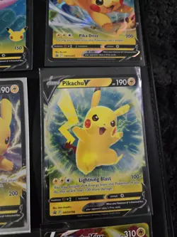 PokÃ©mon TCG Pikachu Card Lot Of 9 2020-2023 PROMOS, CELEBRATION, HOLO RARES - NM - Image 7