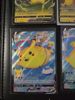 PokÃ©mon TCG Pikachu Card Lot Of 9 2020-2023 PROMOS, CELEBRATION, HOLO RARES - NM - Image 8