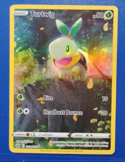 2023 Pokemon TCG Turtwig Crown Zenith: Galarian Gallery GG31/GG70 Holo Card - NM - Image 1