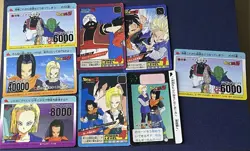 Dragon Ball Z Amada PP Card Lot 8 Vintage 1990s Android 17 18 Kami Popo - Image 1