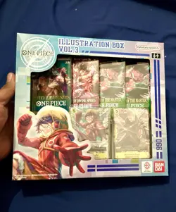 BRAND NEW-Bandai One Piece Trading Card Game: Illustration Box Volume 3 - Image 1