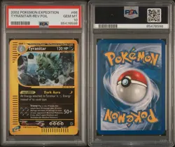 Pokemon Tyranitar Expedition Reverse Holo Rare #29 PSA 10 Gem Mint POP 40 - Image 3