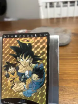 Goku, Gohan, Goten Hero Collection Dragon Ball Z 314 Prism card 1995 - Image 2
