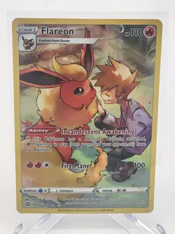 Flareon TG01/TG30 Brilliant Stars Trainer Gallery 2022 Pokemon Card TCG NM - Image 1