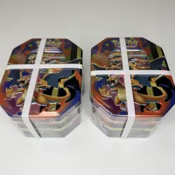 (LOT OF 2) Pokemon TCG: Mega Charizard Y EX Tins Brand New Sealed - Image 3