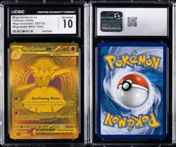 Pokemon Mega Evolution Gold Gardevoir EX 187/132 CGC GEM 10 - Image 3