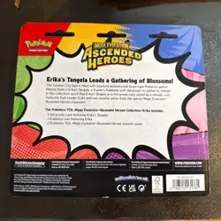 Pokemon TCG Ascended Heroes 2 Pack Blister Erika's Tangela Mega Evolution - Image 2