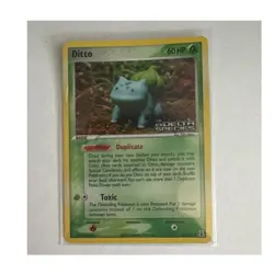 Pokemon Ditto - Squirtle 064/113 EX Delta Species Reverse Holo Common English - Image 1