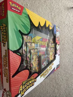 Pokemon TCG Ascended Heroes Mega Evolution With Poster Collection And 10 Packs - Image 2