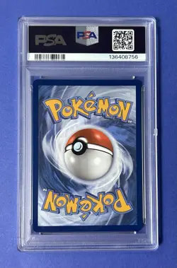 2025 Pokemon SVP EN Reuniclus Blk Tech Sticker Coll #212 PSA 10 GEM MT - Image 2