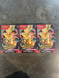 Pokemon Ascended Heroes Booster Bundle Box Lot of 3 - Image 1
