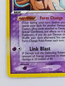 Deoxys 16/107 Pokemon TCG EX Deoxys Holo - Image 5