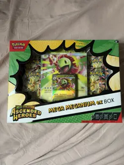 Pokemon -NEW- Ascended Heros Mega Meganium Ex Box Factory Sealed 🔥 - Image 1
