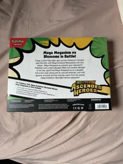 Pokemon -NEW- Ascended Heros Mega Meganium Ex Box Factory Sealed 🔥 - Image 2
