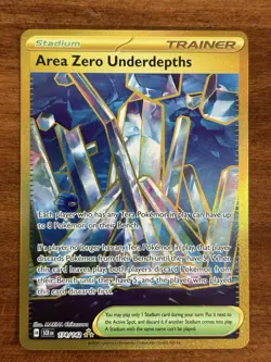 Area Zero Underdepths 174/142 Sv07: Stellar Crown Gold Holo Pokemon TCG English - Image 1