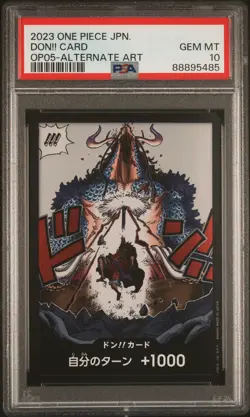2023 One Piece CCG Don!! Card Japanese PSA 10 - Image 1