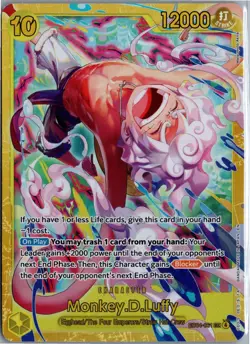 MONKEY.D.LUFFY ADVENTURE ON KAMI'S ISLAND EB04-061 SEC NM/M - Image 1