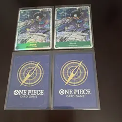Play set One Piece Card Game Brook OP15-002 Character Cards Lot English 4 - Image 2