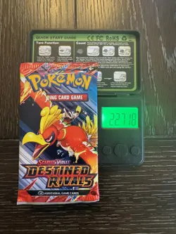 (HEAVY) 🔥 22.71g Pokemon TCG Cards Destined Rivals Booster Pack Factory Sealed✅ - Image 1