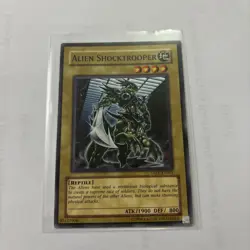 TAEV-EN001 Alien Shocktrooper Common UNL Edition Mint Yu-Gi-Oh! Card - Image 1