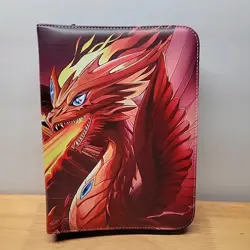 Dragon Anime Trading Card Holder / Binder with Protective Sleeves - NEW - Image 4