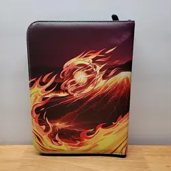 Dragon Anime Trading Card Holder / Binder with Protective Sleeves - NEW - Image 5
